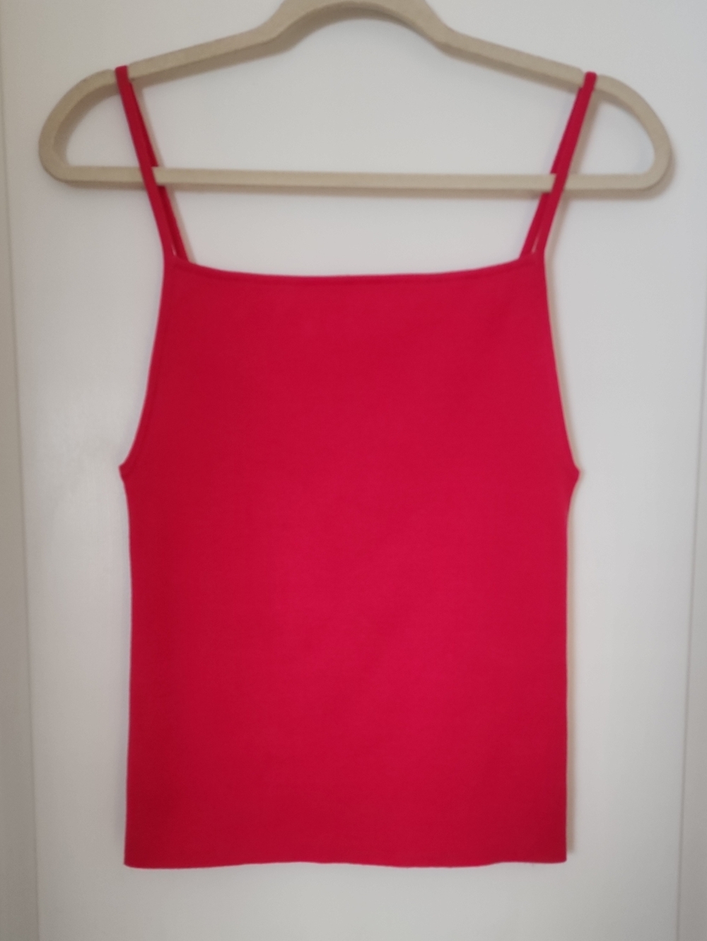 Anthropologie Pink Spaghetti Strap Tank Top